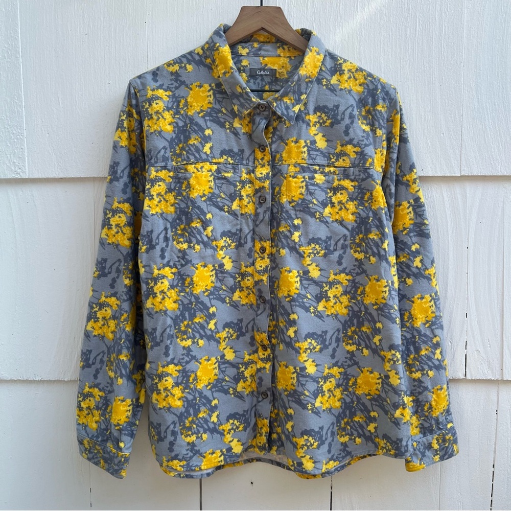 Cabela’s Soft Cotton Flannel Button Up Shirt